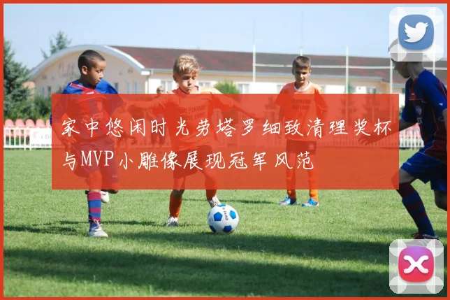 家中悠闲时光劳塔罗细致清理奖杯与MVP小雕像展现冠军风范